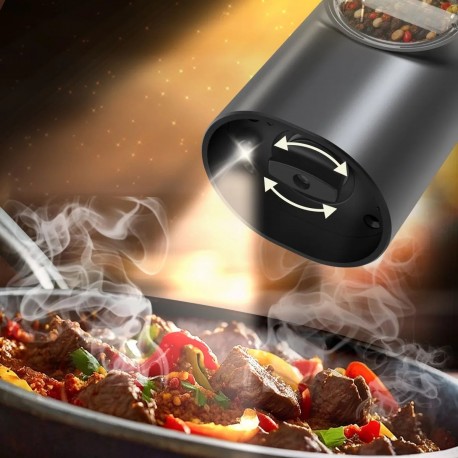 Электрическая мельница для специй с LED подсветкой оптом-10