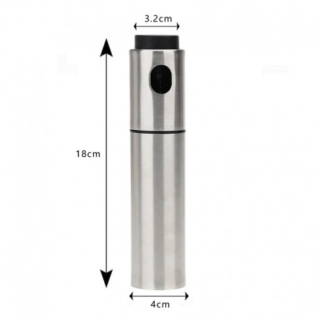 Кухонный распылитель Oil Spray Bottle для масла 100 мл из нержавеющей стали  оптом-3