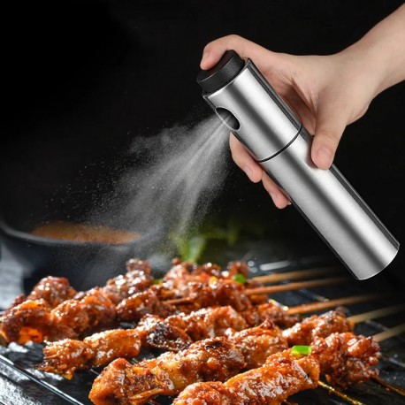 Кухонный распылитель Oil Spray Bottle для масла 100 мл из нержавеющей стали  оптом-6