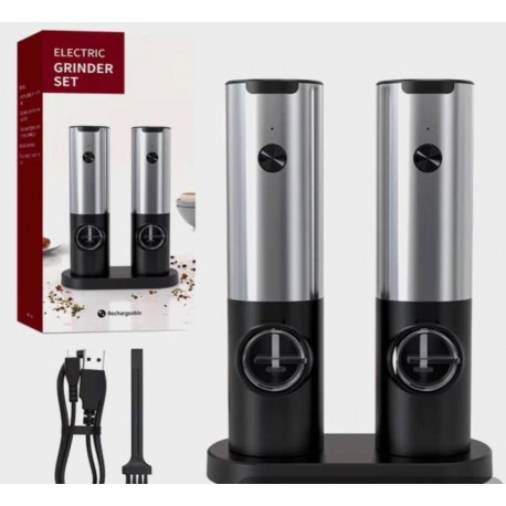 Набор Электрических мельниц для специй 21 см (2 шт)  оптом-2