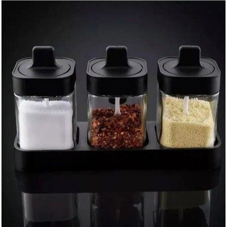 Набор емкостей для специй SPICE JAR TLG-028 3 шт-6