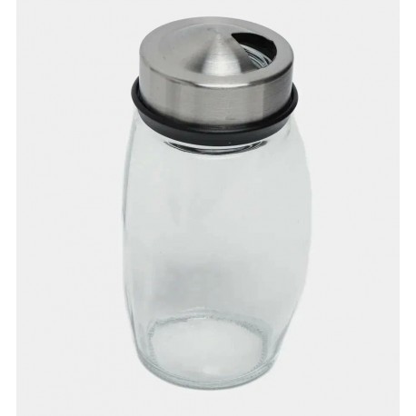 Вращающийся набор стеклянных емкостей для специй на подставке 6 шт-3