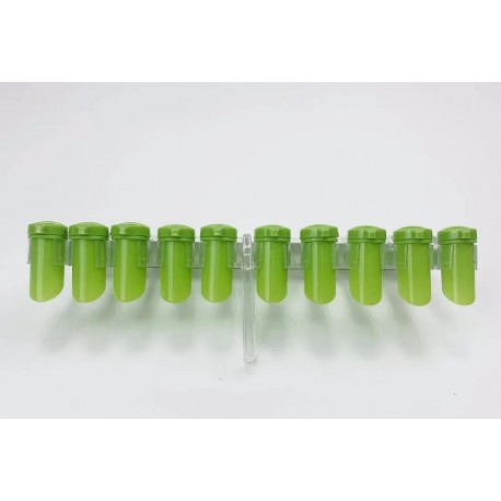 Настенный Кухонный Держатель с зажимами для хранения специй в пакетиках  оптом-6