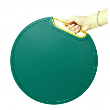 Разделочная доска круглая с ручкой  оптом-1