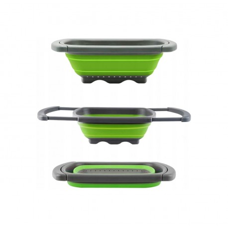 Дуршлаг складной с выдвижными ручками  оптом-2