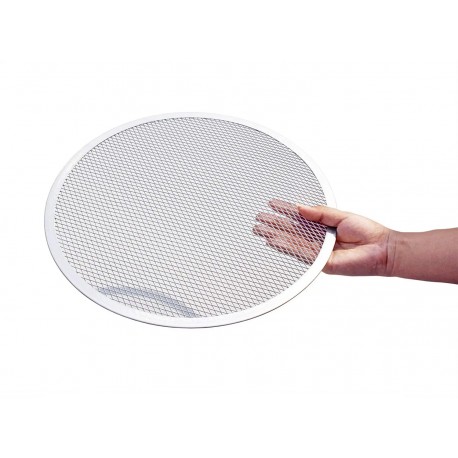 Алюминиевая сетка для приготовления пиццы 25 см  оптом-6