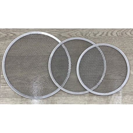 Алюминиевая сетка для приготовления пиццы 25 см  оптом-7