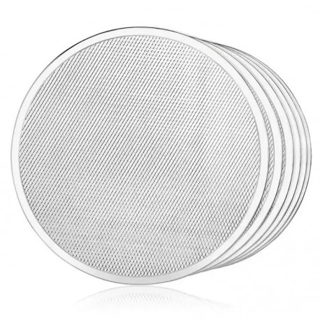 Алюминиевая сетка для приготовления пиццы 28 см  оптом-6