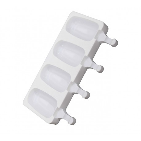 Форма для мороженого Эскимо 4 ячейки 9*5см  оптом-1