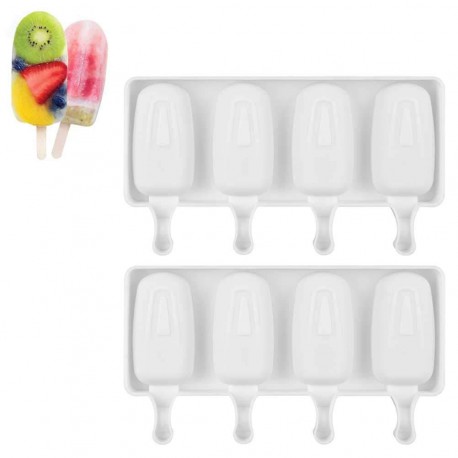 Форма для мороженого Эскимо 4 ячейки 9*5см  оптом-4