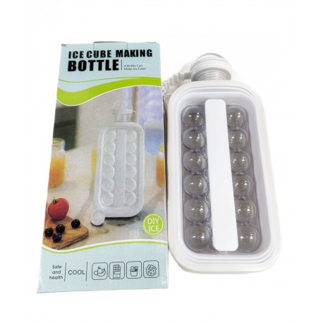 Форма для кубиков льда 2 в 1 ICE CUBE MAKING BOTTLE 24 кубиков  оптом-1