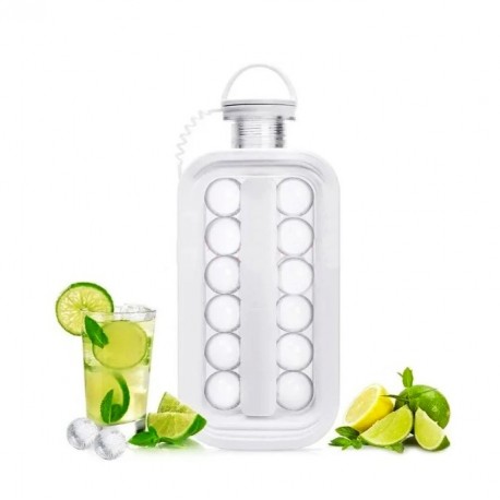Форма для кубиков льда 2 в 1 ICE CUBE MAKING BOTTLE 24 кубиков  оптом