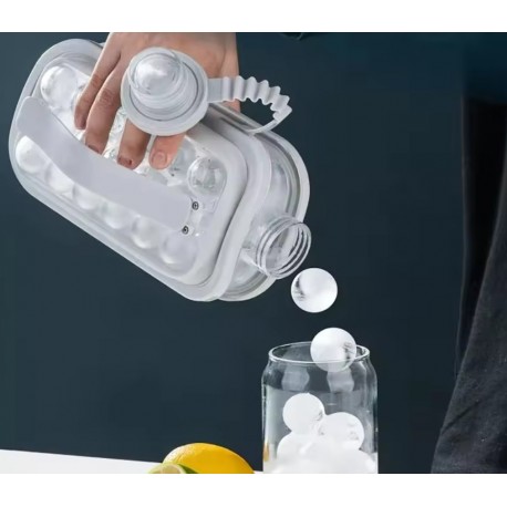 Форма для кубиков льда 2 в 1 ICE CUBE MAKING BOTTLE 24 кубиков  оптом-5