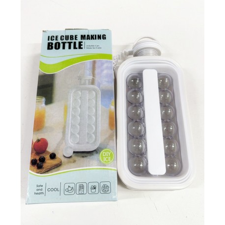 Форма для кубиков льда 2 в 1 ICE CUBE MAKING BOTTLE 24 кубиков  оптом-6