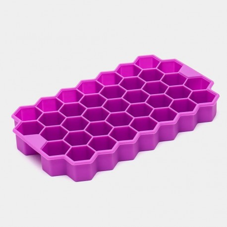 Форма для льда силиконовая Соты  оптом-9