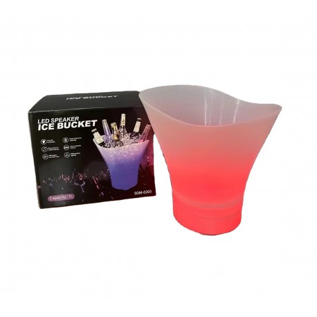 Светящееся ведро для напитков LED SPEAKER ICE BUCKET SOM-0203, с динамиком, 7 л оптом-1