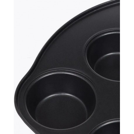 Форма для выпечки кексов и маффинов из стали 12 ячеек 26,5 х 41 х 3,3 см  оптом-3