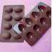 Силиконовая форма для шоколада Пасхальное Яйцо 8 ячеек оптом