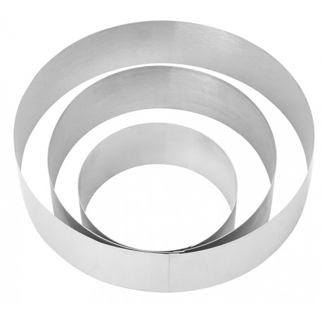 Набор из 3-х круглых форм для торта 10-15-20 см   оптом