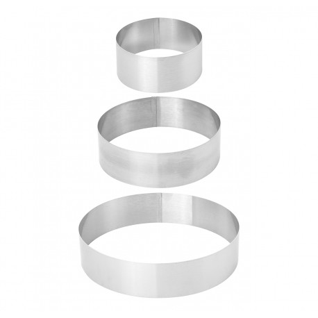 Набор из 3-х круглых форм для торта 10-15-20 см   оптом-1