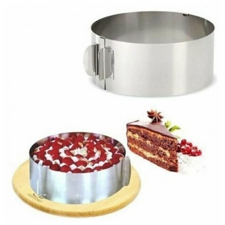 Раздвижная Форма для выпечки тортов 16-30 см  оптом-5