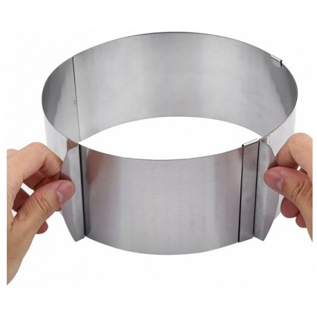 Раздвижная Форма для выпечки тортов 22-40 см  оптом-4