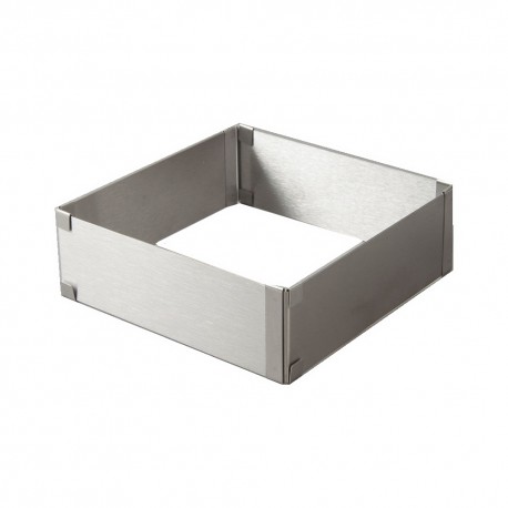 Раздвижная кулинарная форма для запекания и выпечки Cake Ring квадратная  оптом