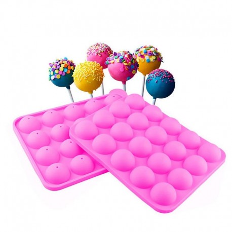 Силиконовая форма для кейкпопсов D 4 см  оптом-2