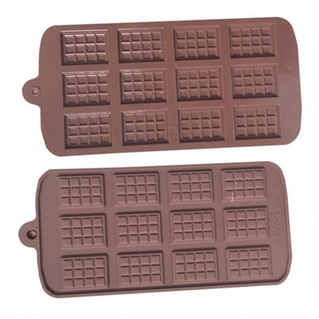 Силиконовая форма для приготовления конфет и шоколада "Мини плитка"  оптом-1