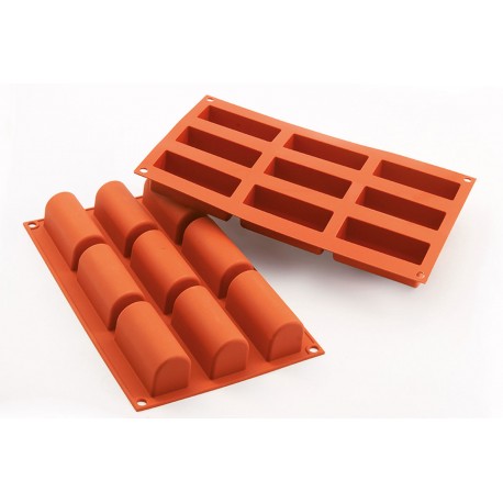 Силиконовая форма для приготовления пирожных и конфет "Батончик"  оптом-4