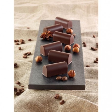 Силиконовая форма для приготовления пирожных и конфет "Батончик"  оптом-8