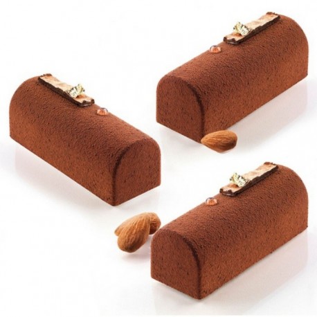 Силиконовая форма для приготовления пирожных и конфет "Батончик"  оптом-7