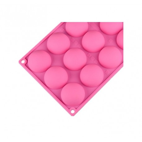 Силиконовая форма для выпечки "Полусферы" 15 шт  оптом-3