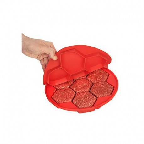 Силиконовая форма для выпечки, заморозки котлет  оптом-5