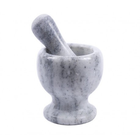 Каменная ступка с пестиком для измельчения специй  оптом-1