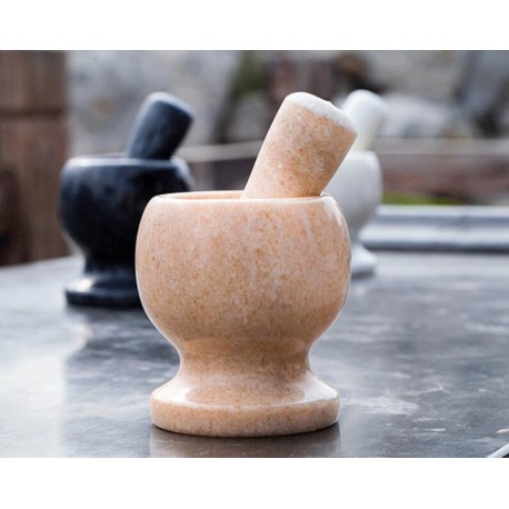 Каменная ступка с пестиком для измельчения специй  оптом-3