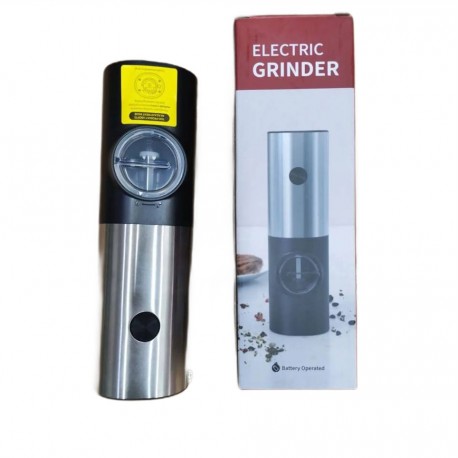 Аккумуляторная электрическая мельница-кофемолка ELECTRIC GRINDER серебристая оптом-1