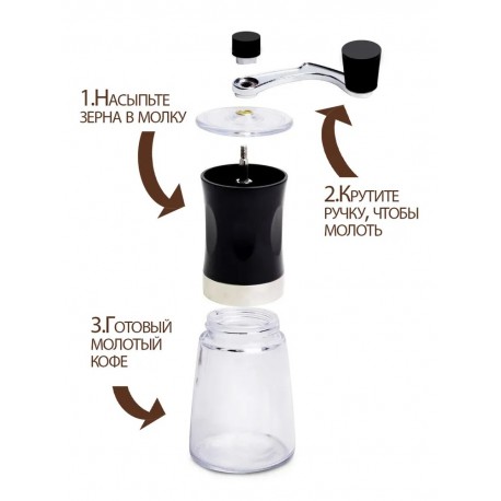 Ручная кофемолка для ручного помола-3