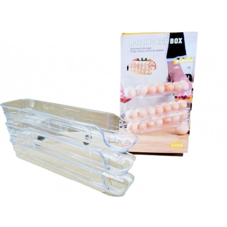 Контейнер для яиц боковой в холодильник ROLLING EGG BOX 3 шт  оптом