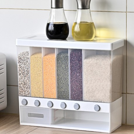 Контейнер с дозатором для хранения сухих сыпучих продуктов  оптом-2