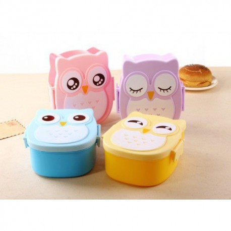 Ланч бокс Совушка (контейнер для бутербродов и фруктов)  оптом-2