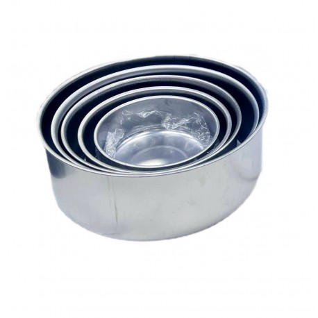 Набор контейнеров для еды из нержавеющей стали с крышками 5 шт-1