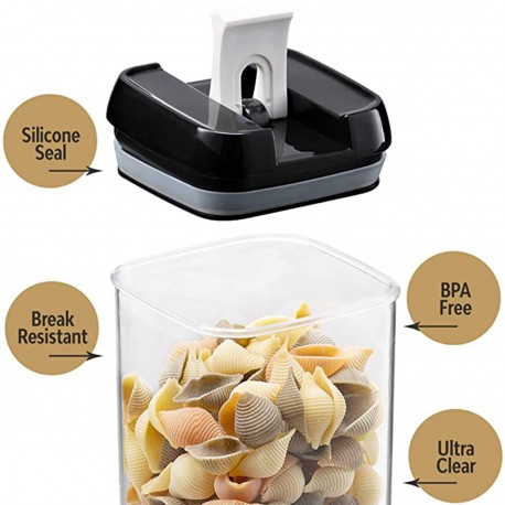 Набор контейнеров 7 шт для хранения сыпучих продуктов  оптом-9