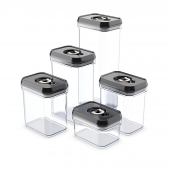 Набор контейнеров 5 шт для хранения сыпучих продуктов 
