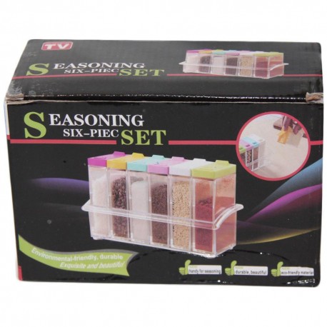 Набор контейнеров для специй Seasoning six piece set  оптом-5