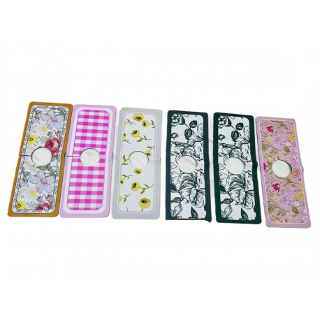 Коврик диатомовый на раковину с рисунком 38 х 13 см-1