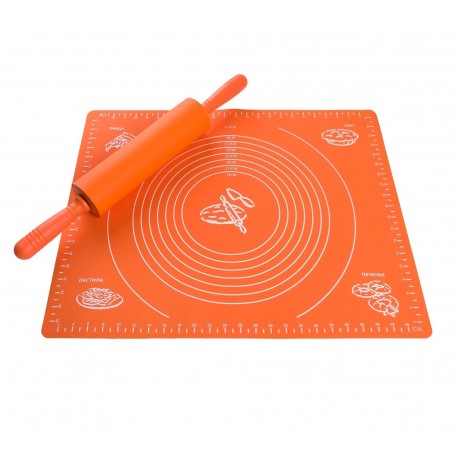 Коврик силиконовый для раскатки теста и выпечки, 30х40 см  оптом