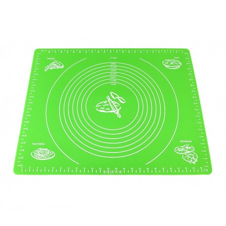 Коврик силиконовый для раскатки теста и выпечки, 45х65 см  оптом-6