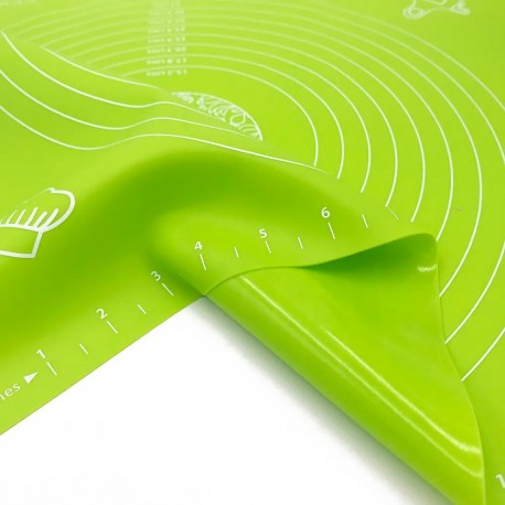 Коврик силиконовый для раскатки теста и выпечки, 45х65 см  оптом-2