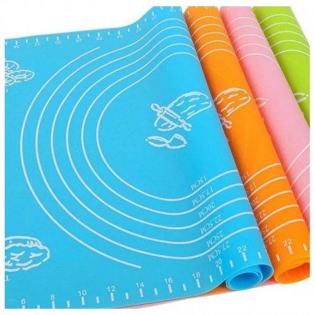 Коврик силиконовый для раскатки теста и выпечки, 45х65 см  оптом-4